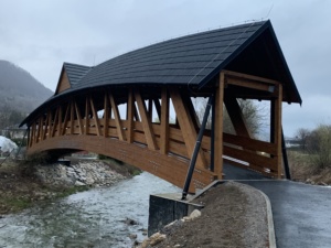 Dreveny most Terchova Bela